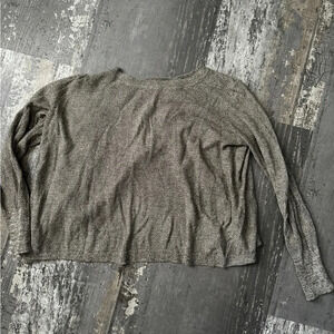 Womans banana republic peek a boo back long sleeve shirt size M